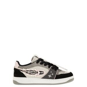 Enterprise Japan Women Ej Egg Rocket - Leather Trainers With Logo